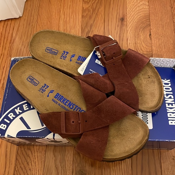 NEW Birkenstock Siena in Chocolate size 37 narrow fit - Picture 4 of 8